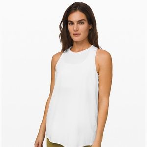 White tie in back lulu top